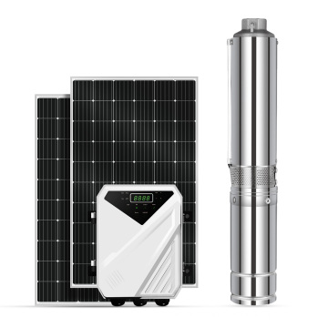 Sunpal DC Inverter Solar Submersible Pump Water Wat 3 Inch 0.5Hp 1Hp 1.5Hp 2Hp 110 Volt With Solar Panels